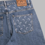 moon laser blue wash denim MPA066BCDEN0002- BL05 MARINE SERRE 