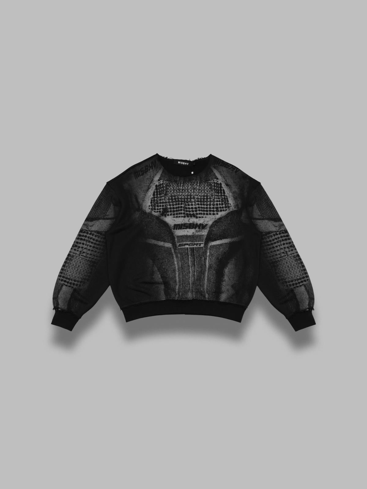 active crewneck 260U223- BK MISBHV 