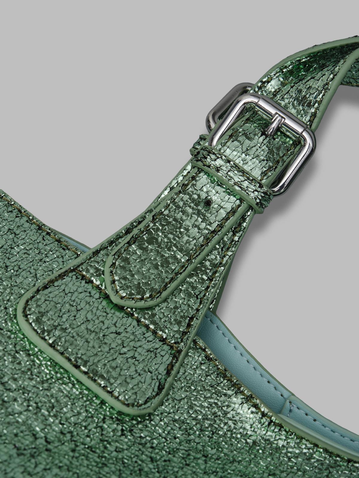 hurry faux leather shopper - 100% polyurethane lining: 100% polyester hardware: 100% zinc alloy made in china HURRY- NP12 ESSENTIEL ANTWERP 