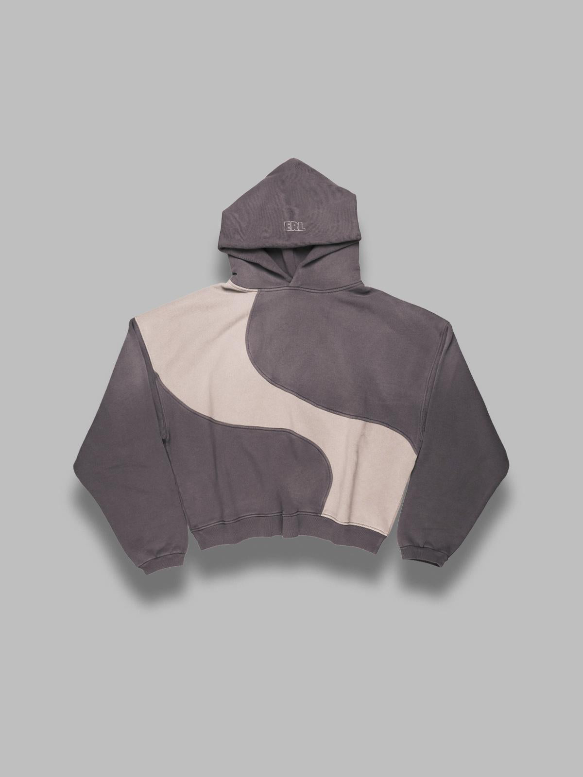unisex wave hoodie knit ERL11T024- GY ERL 