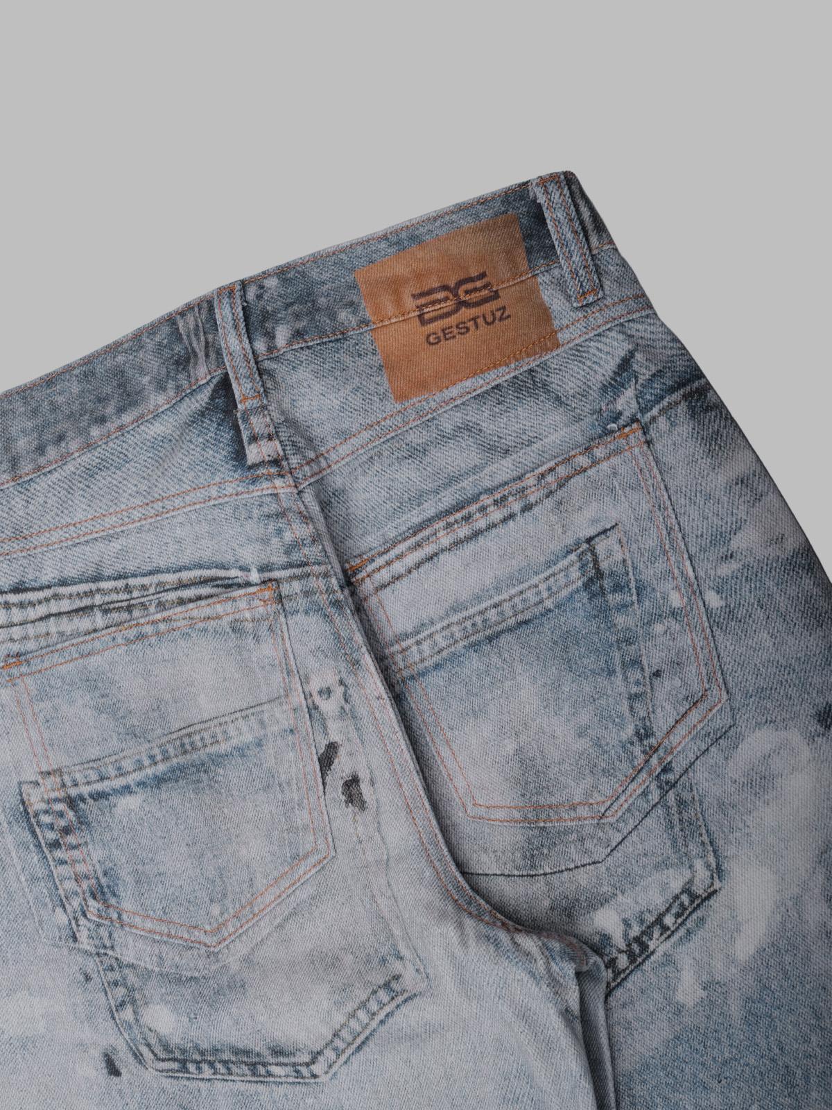 cornelia high waist wide jeans 10910865- PRINTED GESTUZ 