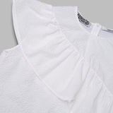 joojoo ruffle top JOOJOO- WH00 ESSENTIEL ANTWERP 