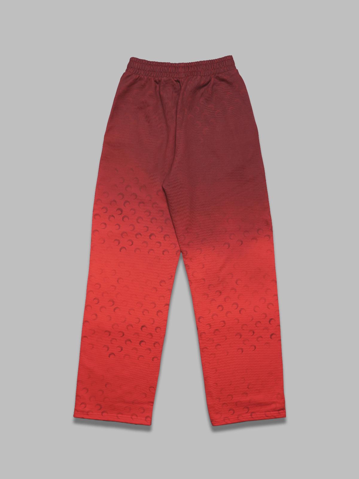 moon faded fleece sweatpants UPA052A-CJER0073- RD10 MARINE SERRE 