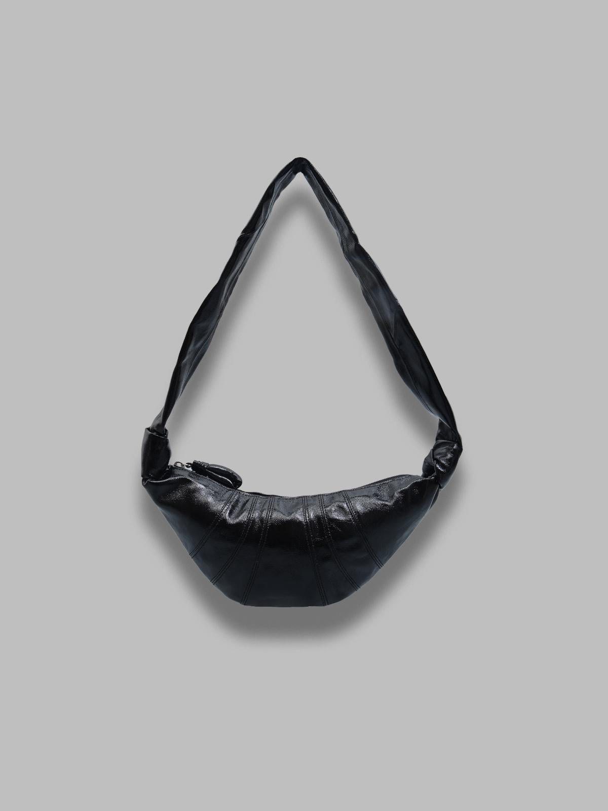 small croissant bag BG0003-LF1329- BK999 LEMAIRE 