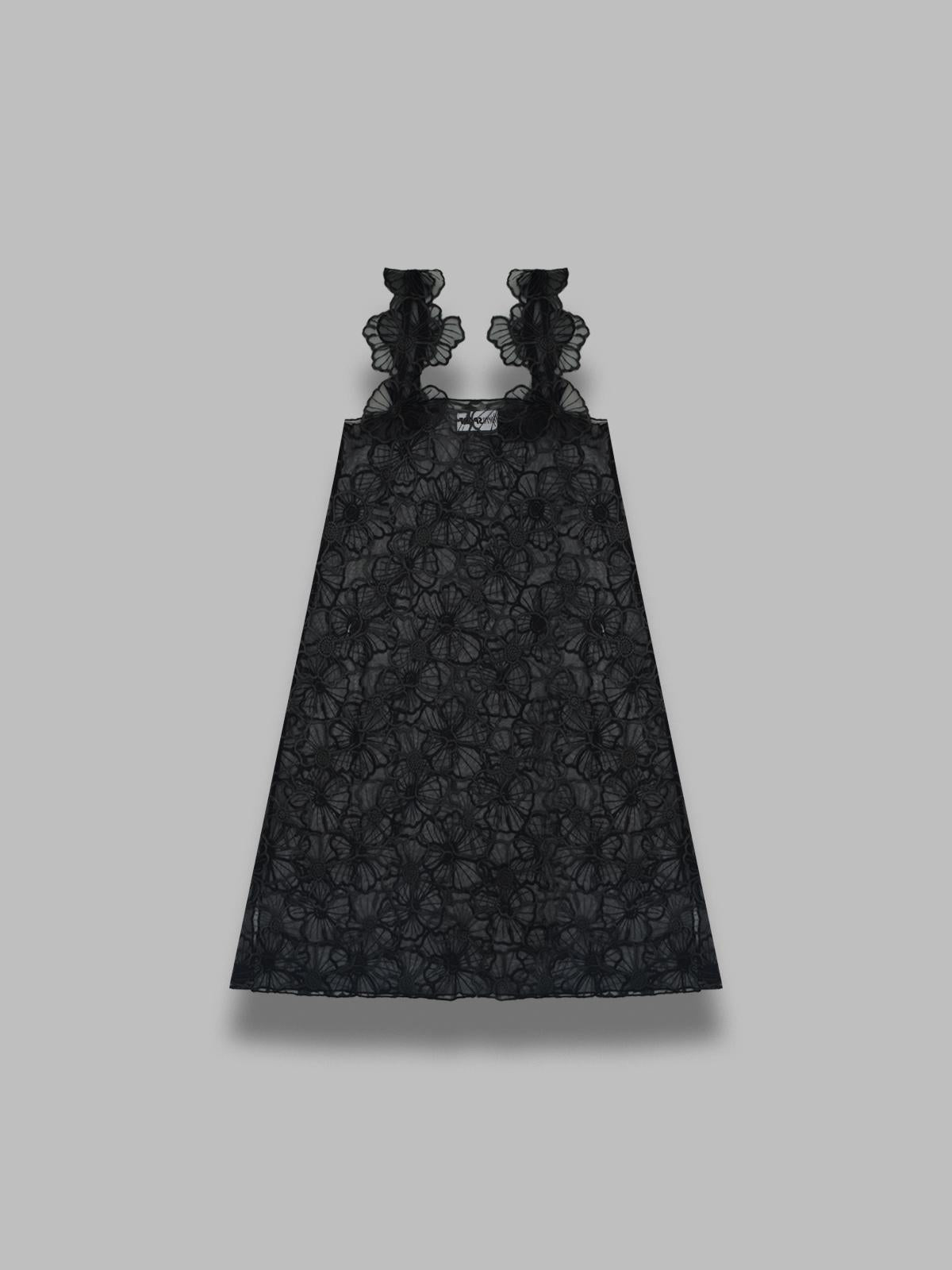 iris dress S52ED17- BLACK OPÉRASPORT 