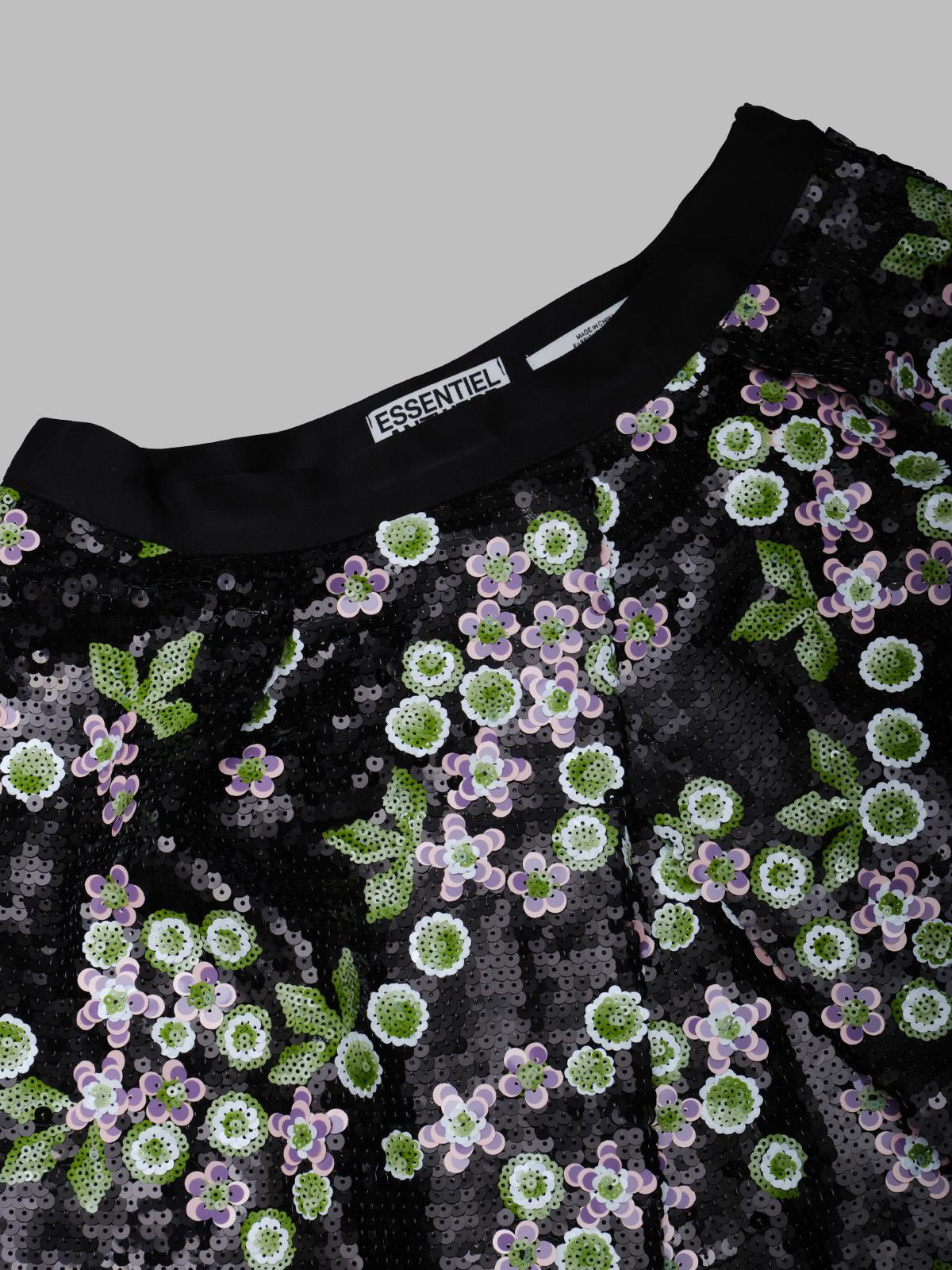 japanese embellished miniskirt JAPANESE- J1BL ESSENTIEL ANTWERP 