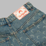 moon laser denim loose jeans MPA066A-CDEN0003- BG10 MARINE SERRE 