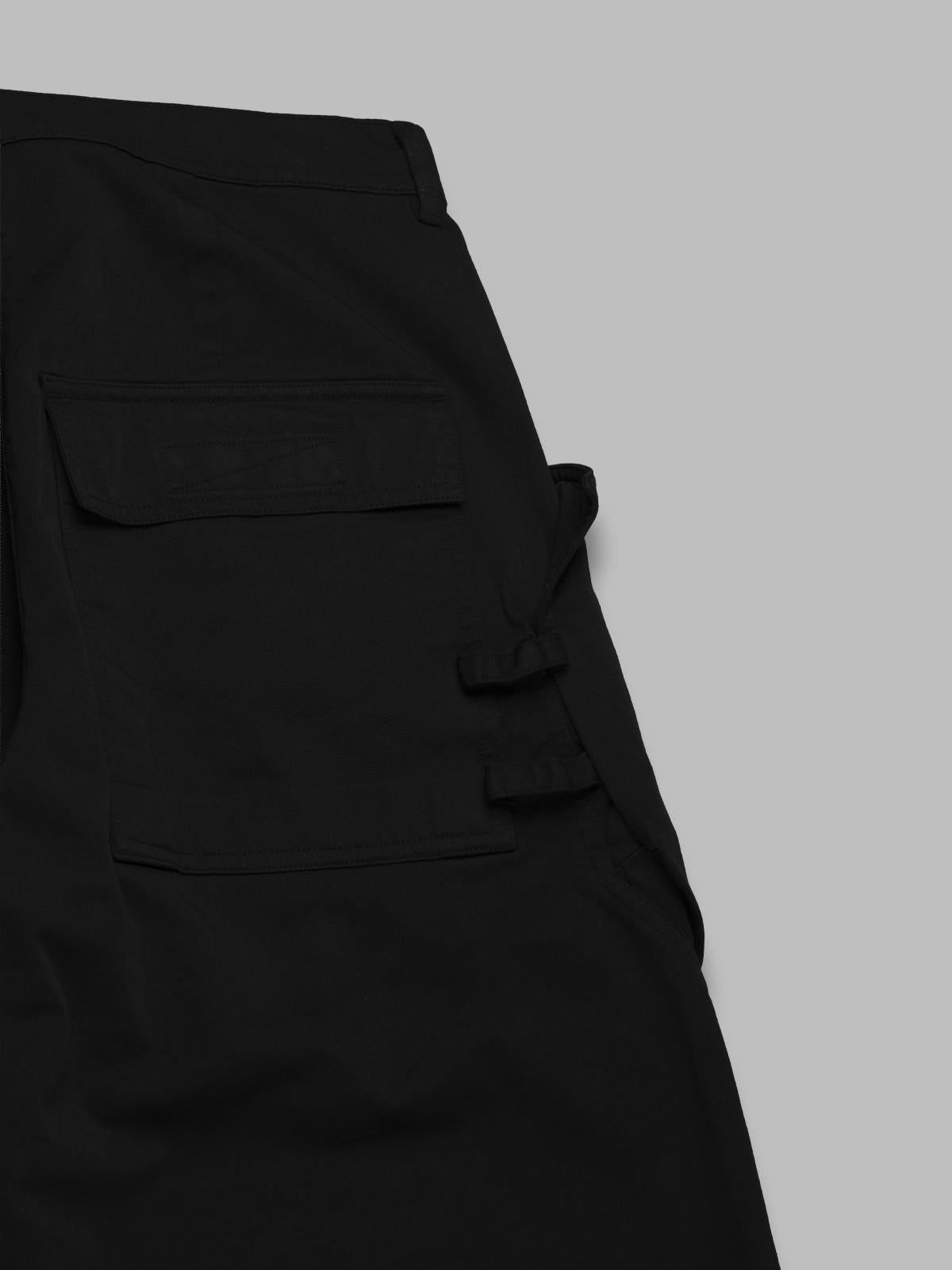 stefan cargo black DU02E7368- TW-09 RICK OWENS DRKSHDW 