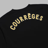oversized printed ls t-shirt 325JTS224JS0240- 9999 COURRÈGES 