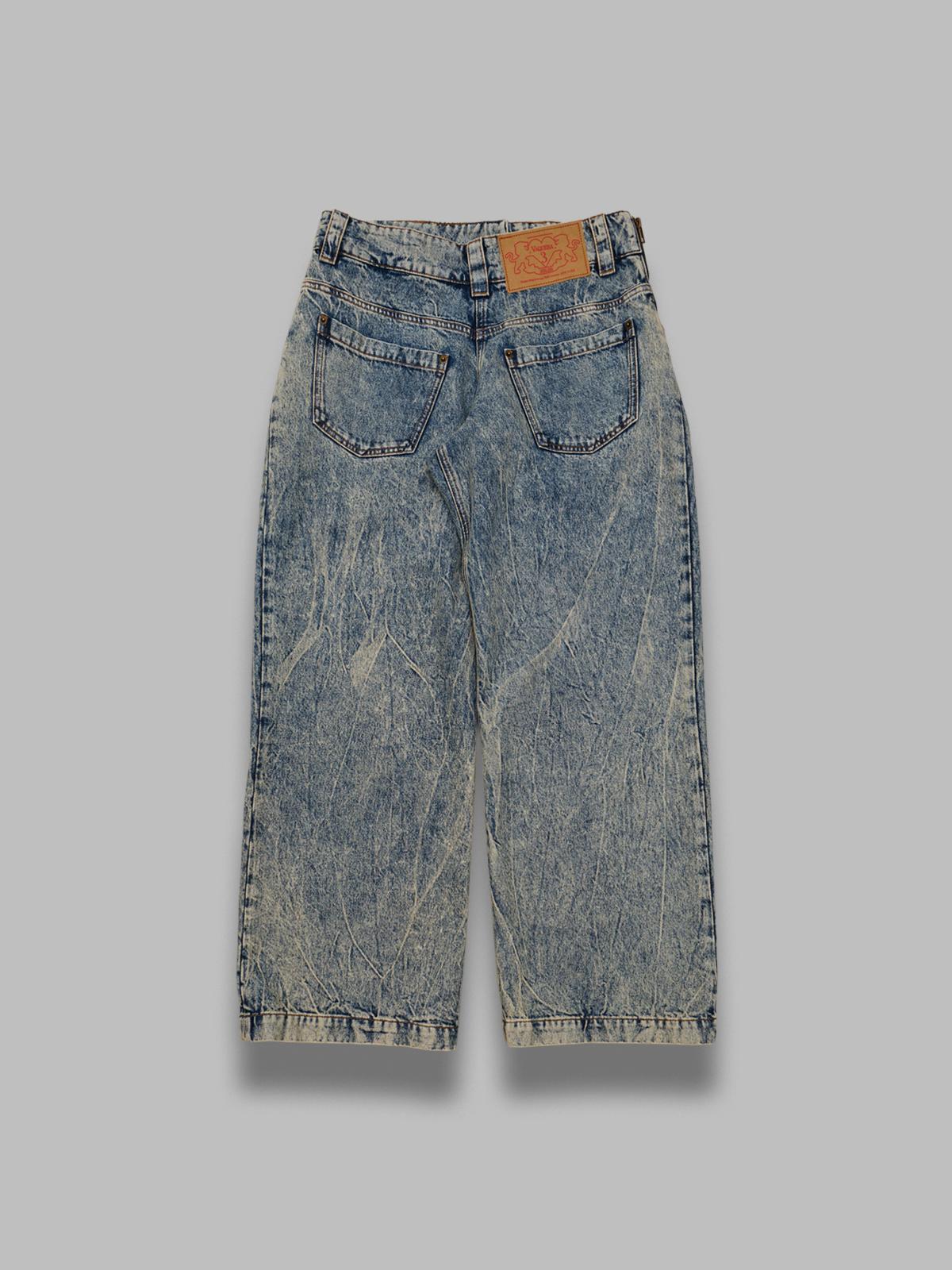 backwards jeans woven VAQ11P007- BL VAQUERA 