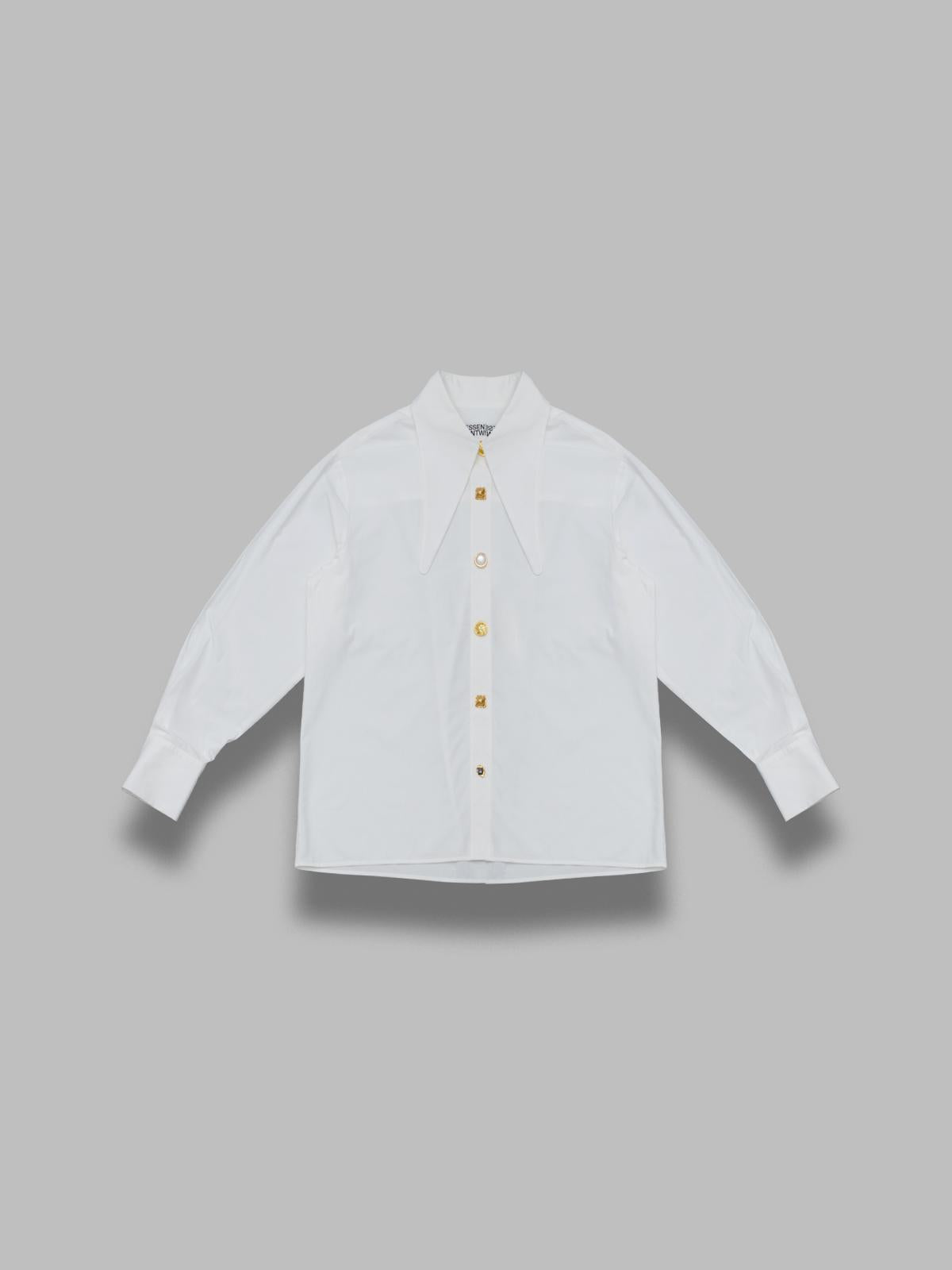 jomato pointy collar shirt JOMATO- WH00 ESSENTIEL ANTWERP 