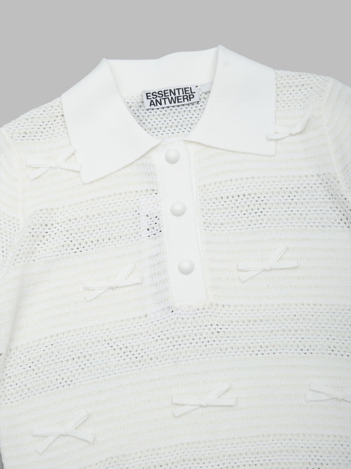 jarts knit polo with bows JARTS- OW01 ESSENTIEL ANTWERP 