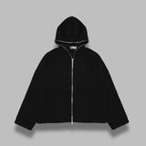 full zip hood M4243FBH- BK OUR LEGACY 