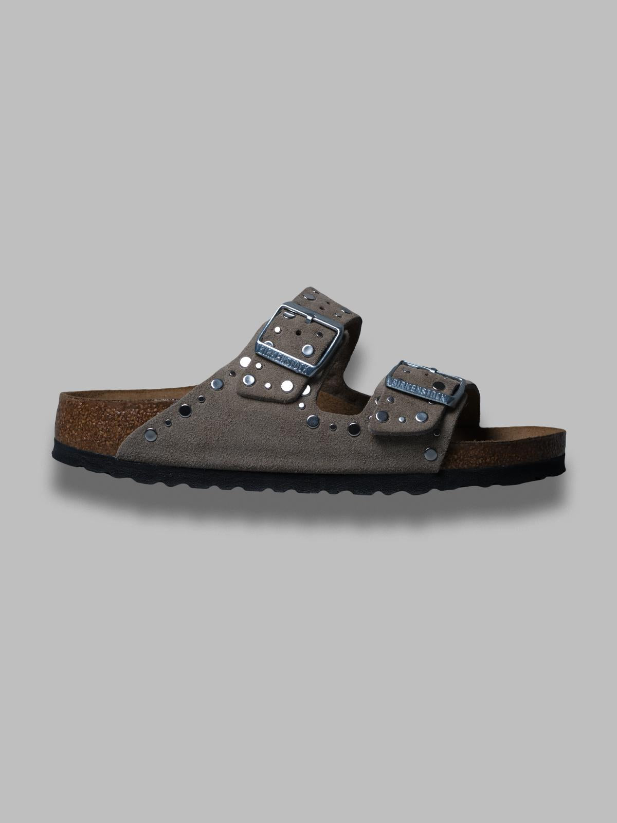 arizona rivet taupe, suede leather - calz. s 1029390 TP BIRKENSTOCK 