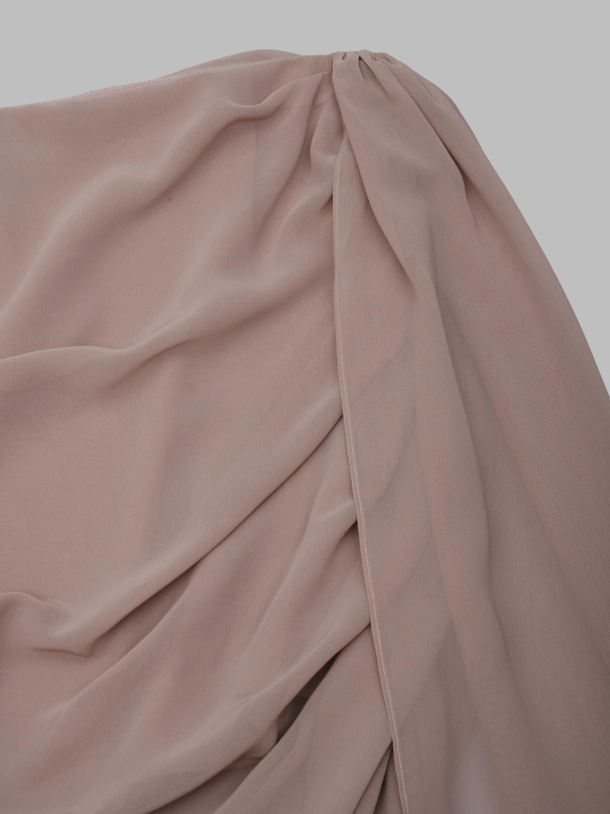 chiffon draped skirt 115521816-BCR1044- 816 ROTATE 