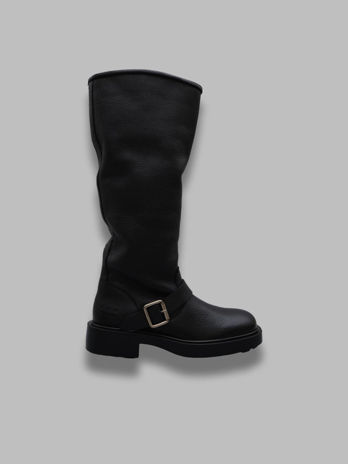 woman leather boot F5CPH441- BLK COPENHAGEN 