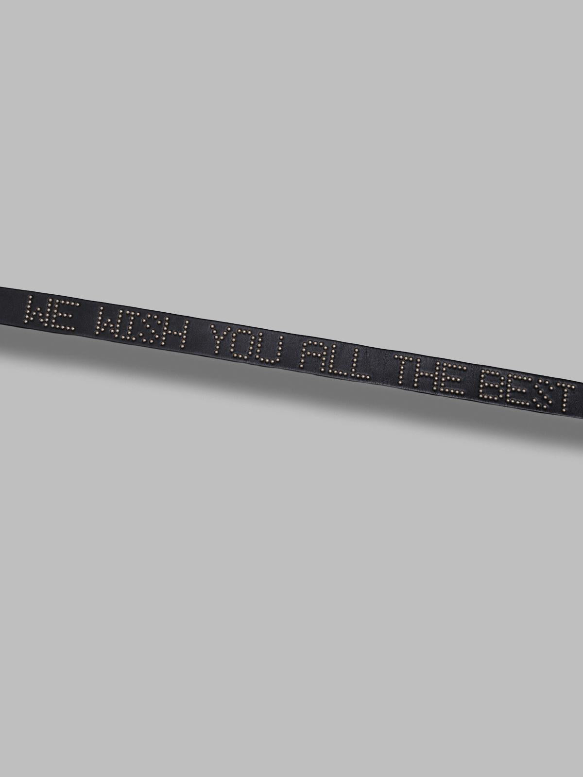 famous belt 80001B- BK DAGGER 