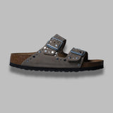arizona rivet taupe, suede leather - calz. s 1029390 TP BIRKENSTOCK 