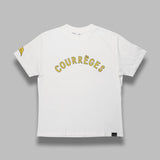 oversized printed t-shirt 325JTS203JS0240- 0001 COURRÈGES 