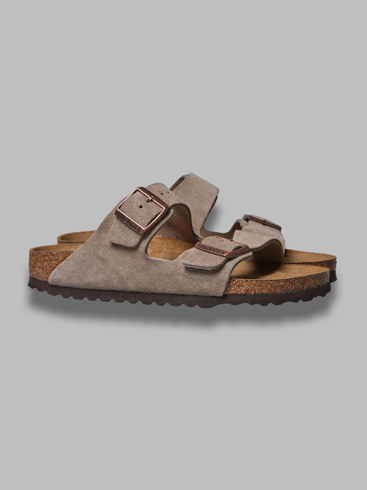 arizona sfb taupe, suede leather - calz. s 951303 TP BIRKENSTOCK 