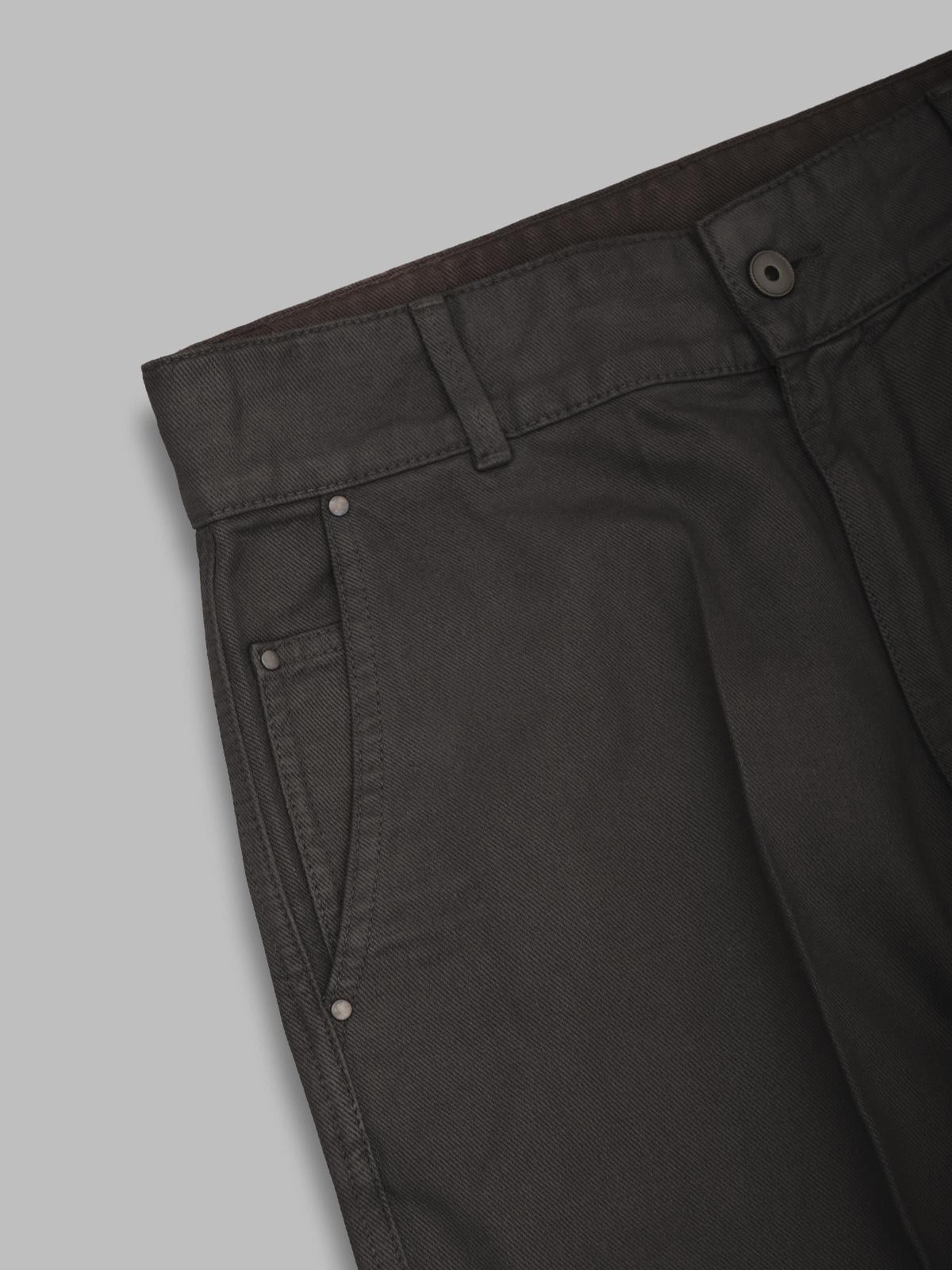 maxi barrel workwear pant PA1261-LD1059- BK996 LEMAIRE 