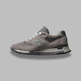 scarpe lifestyle unisex - mtz - leather / textile / other - grey U998GR GR NEW BALANCE 