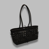 biscuit shoulder bag 25SB06006001- BK OSOI 