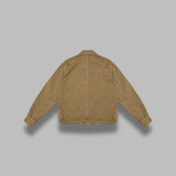 garment-dyed finx light chino blouson A26SB01LF- BG AURALEE 
