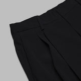 tailored wool shorts
