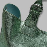 hurry faux leather shopper - 100% polyurethane lining: 100% polyester hardware: 100% zinc alloy made in china HURRY- NP12 ESSENTIEL ANTWERP 