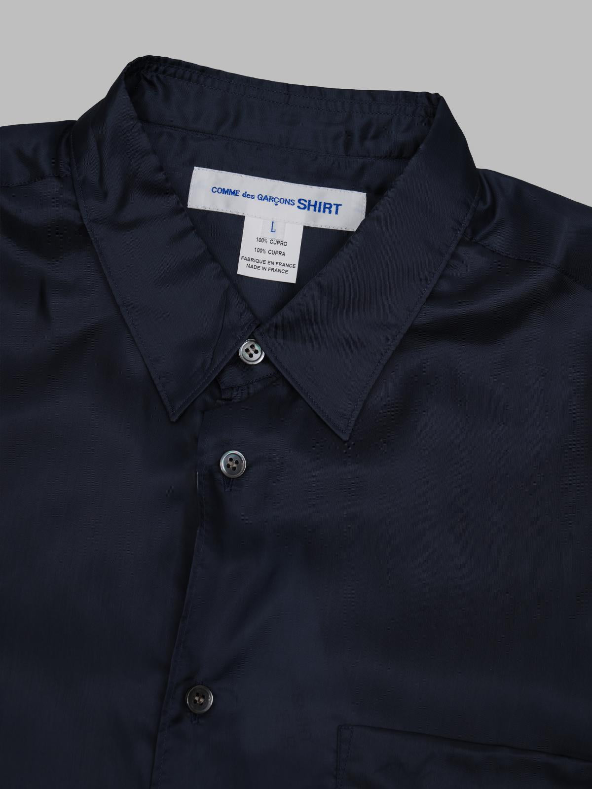men's shirt FZ-B131-PER- NVY COMME DES GARÇONS SHIRT 