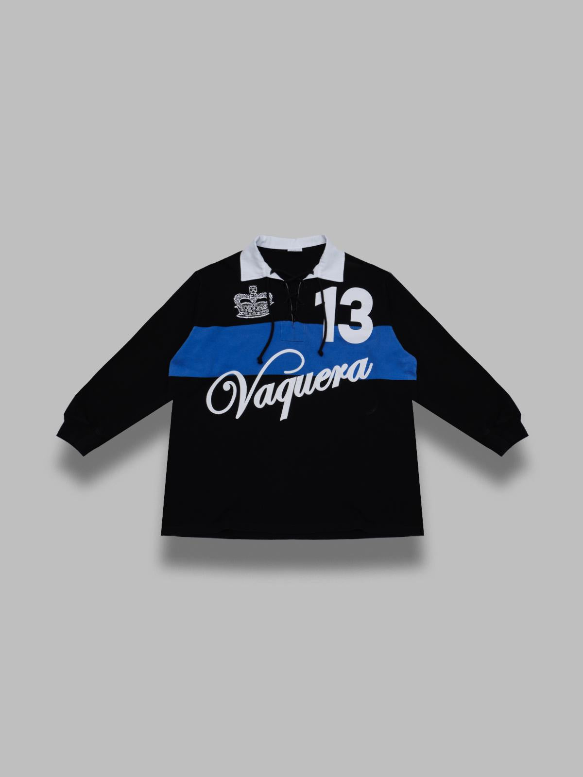 rugby shirt VAQ11T003- BKBL VAQUERA 
