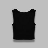 cropped rib vest 1G010011-J009C- N401 VIVIENNE WESTWOOD 