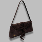 suede knot scarf bag 116118579-BCR2221- 579 ROTATE 