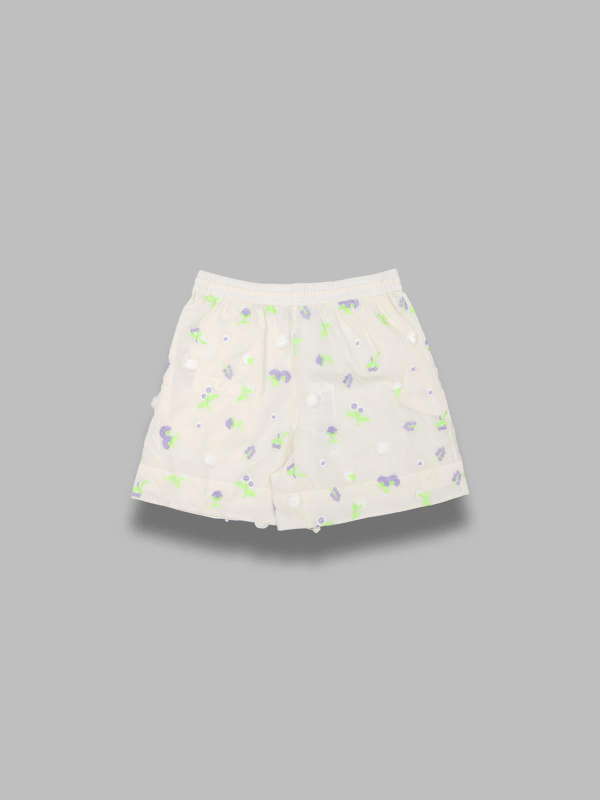 jelena embroidered mini shorts JELENA- J1OW ESSENTIEL ANTWERP 
