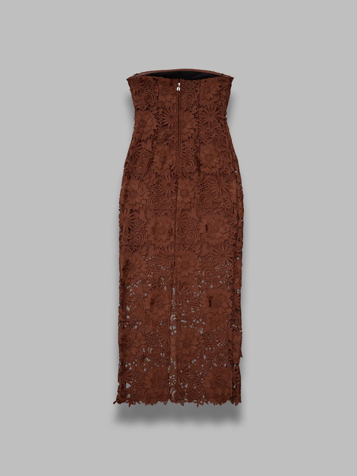 3d lace midi dress 1156242037-BCR1822- 2037 ROTATE 