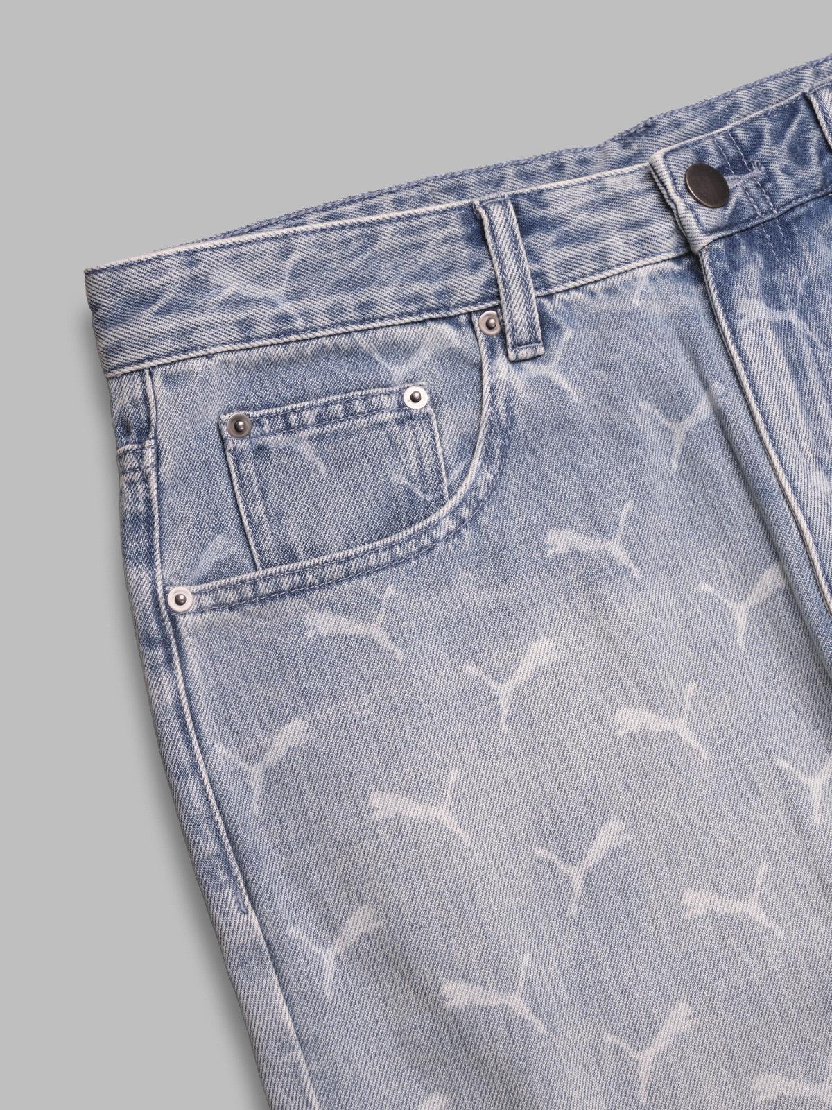 puma x asap rocky laser monogram denim 633428- 01 PUMA 