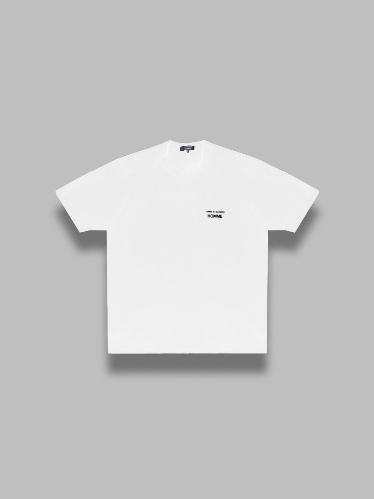 men's t-shirt HQ-T101-S26- WHT COMME DES GARÇONS HOMME 
