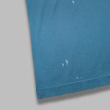 hand writing teal t-shirt 260U131- NVY MISBHV 
