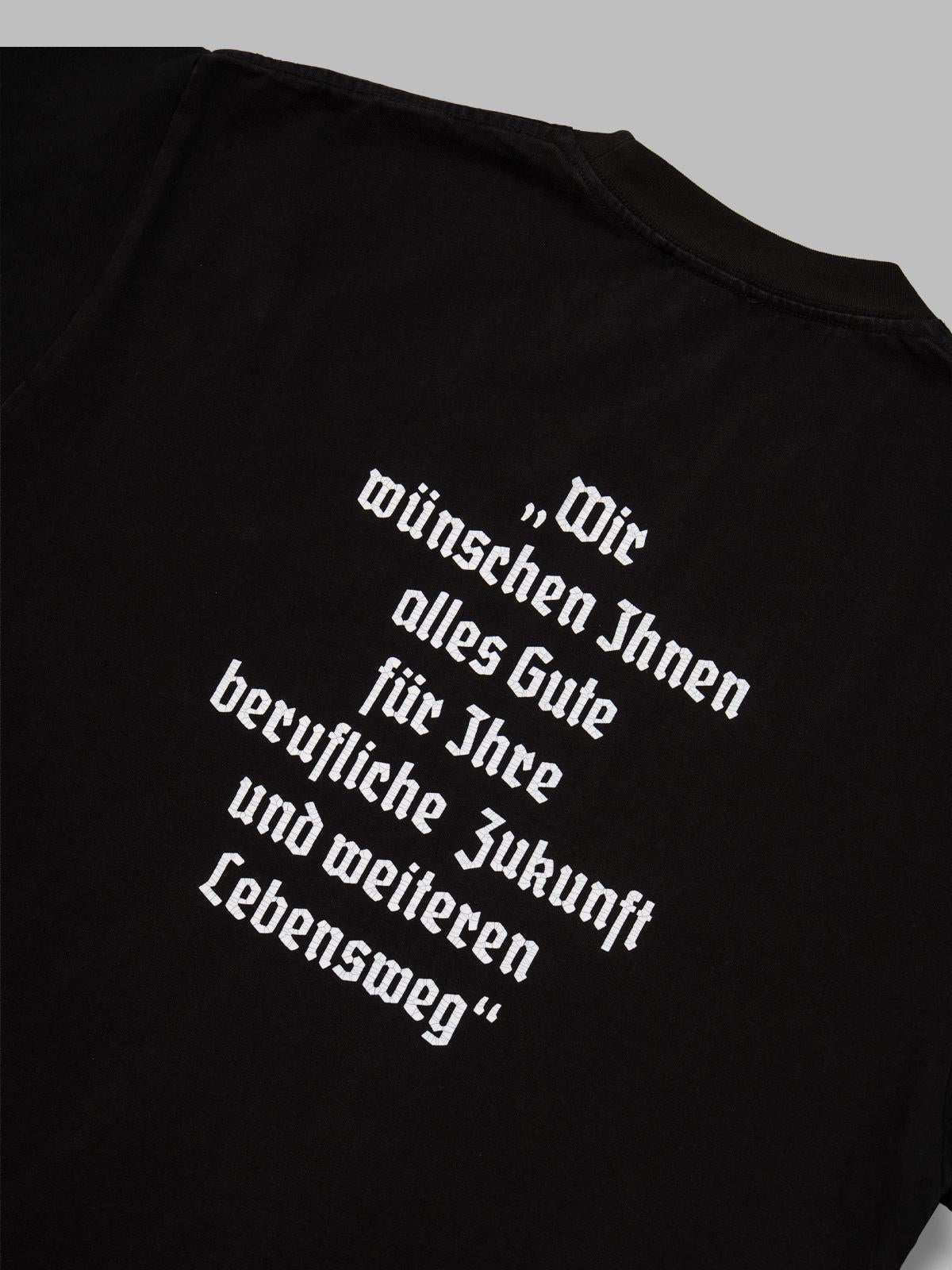 alles gute t-shirt 10012- BK DAGGER 