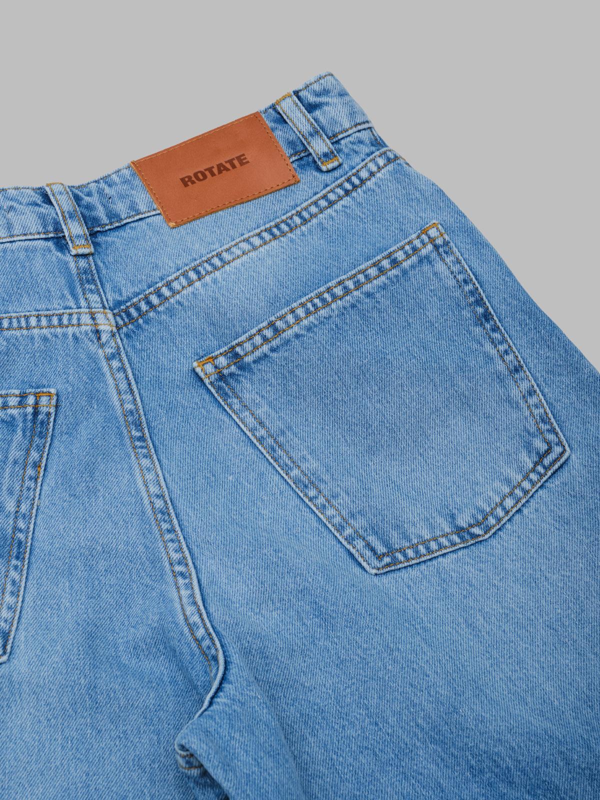 draped barrel leg jeans 1155381468-BCR2181- 1468 ROTATE 