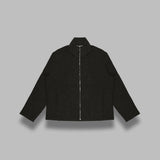 shrunken fullzip polo M4256SBS- BRW OUR LEGACY 