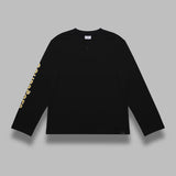 oversized printed ls t-shirt 325JTS224JS0240- 9999 COURRÈGES 