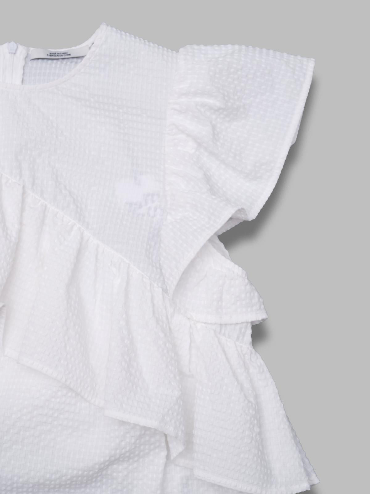 joojoo ruffle top JOOJOO- WH00 ESSENTIEL ANTWERP 