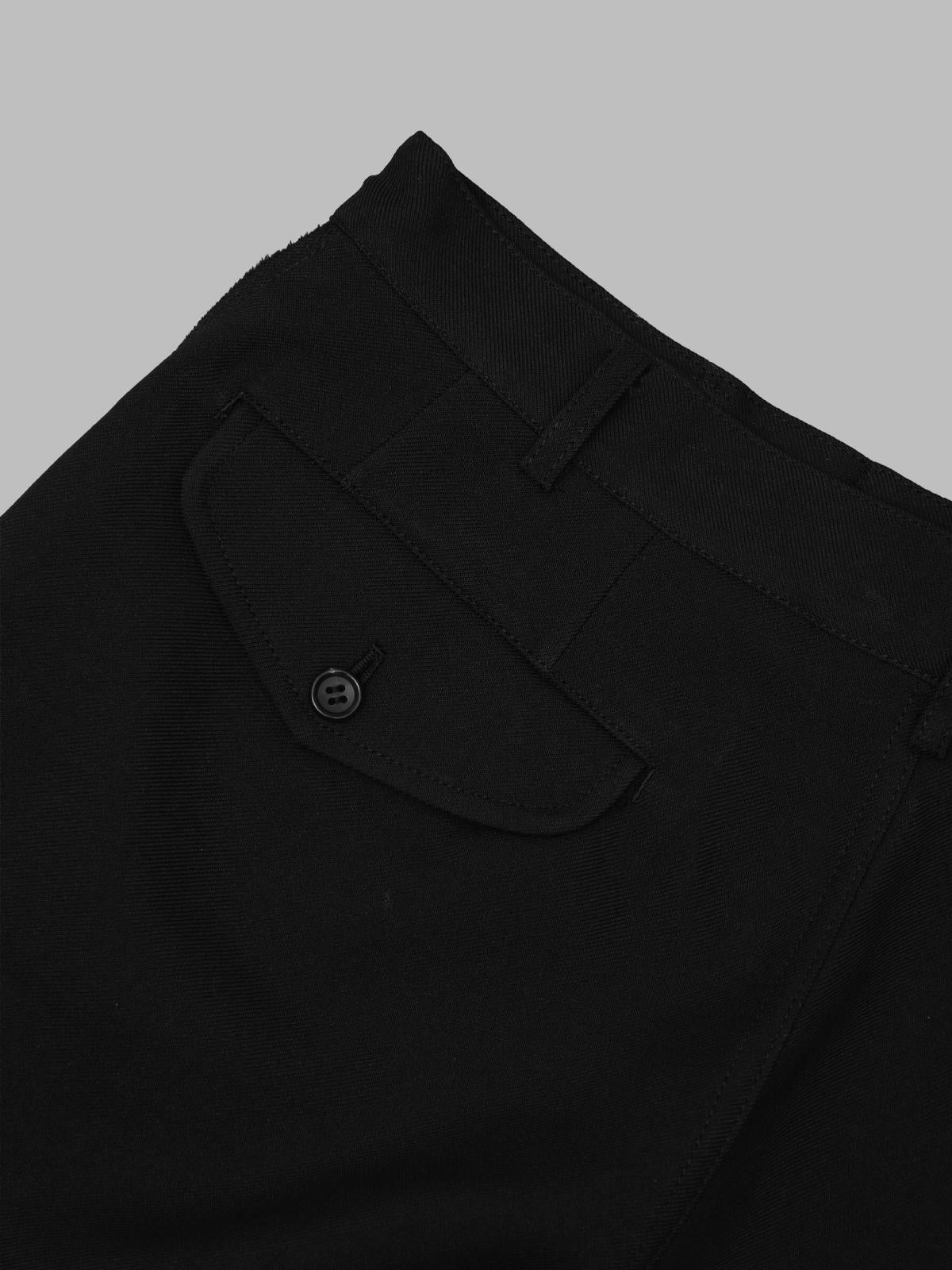 men's pant woven FQ-P502-S26- BK COMME DES GARÇONS SHIRT 