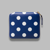 dots printed leather line SA2100PD BLU COMME DES GARÇONS WALLET 