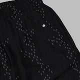 string cowboy pant square dot jacquard - 83% rayon 17% acetate - made in japan