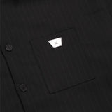 pinstripe overshirt 251M141- BK MISBHV 