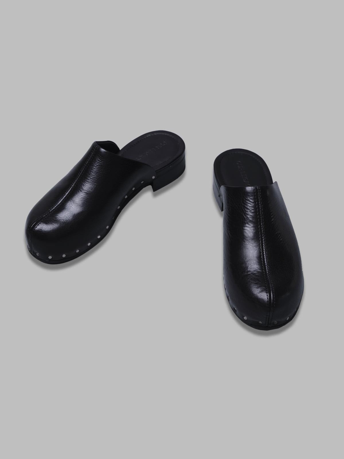 naoto clog A2257NCB- BK OUR LEGACY 