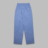 poplin pajamas pants - cornflower blue - 100% organic cotton - made in portugal